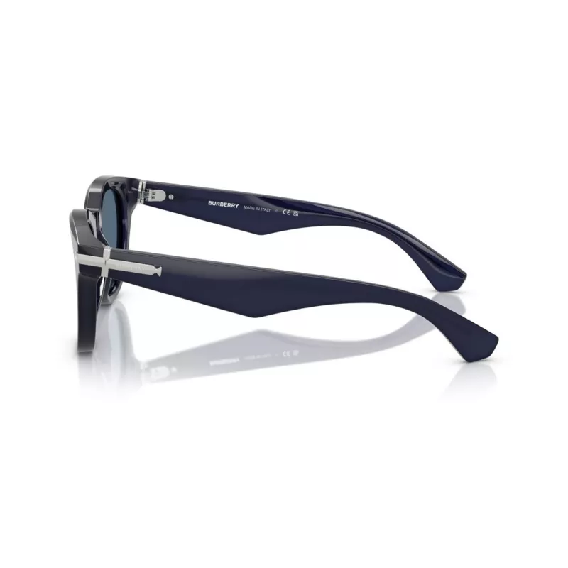 Óculos de sol Burberry BE4439-412080 para homem, quadrados, acetato, Havana/Cinzento-escuro, 51mm