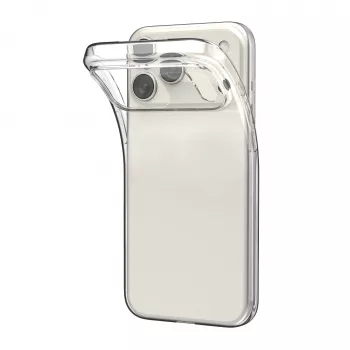 Capa PURO para Apple iPhone 17 Pro Max transparente TPU ultra-slim 0,3 Nude