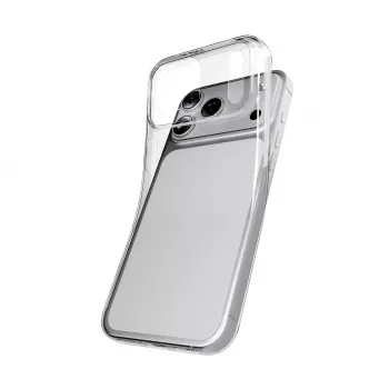 Capa PURO para Apple iPhone 17 Pro Max transparente TPU ultra-slim 0,3 Nude
