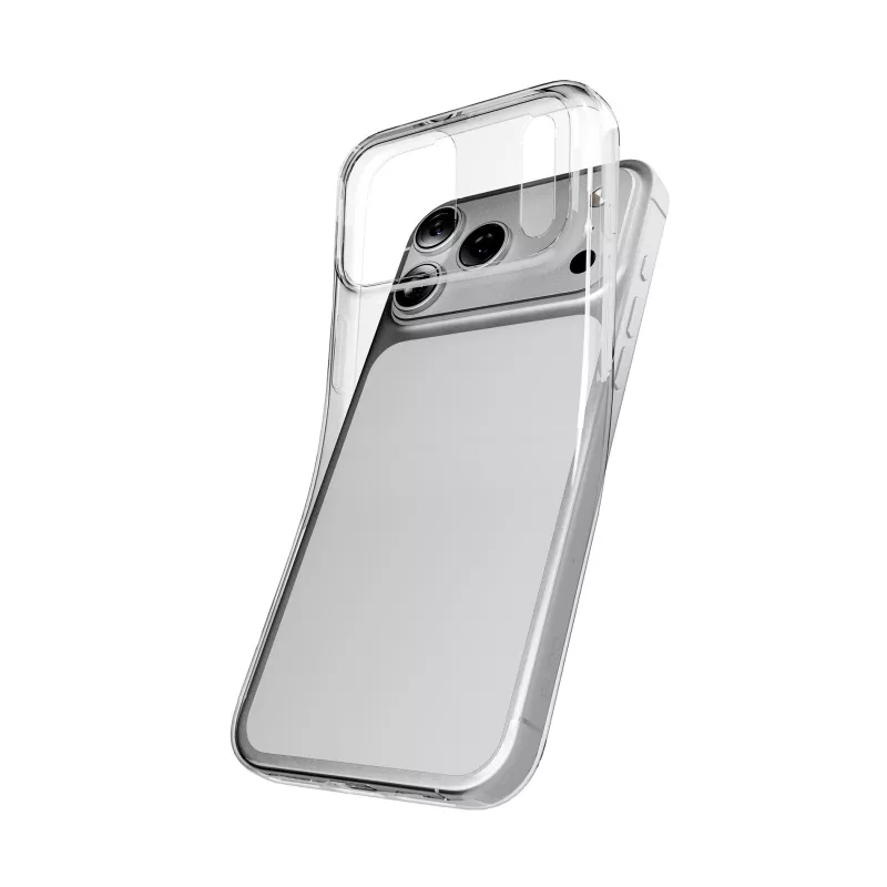 Capa PURO para Apple iPhone 17 Pro Max transparente TPU ultra-slim 0,3 Nude