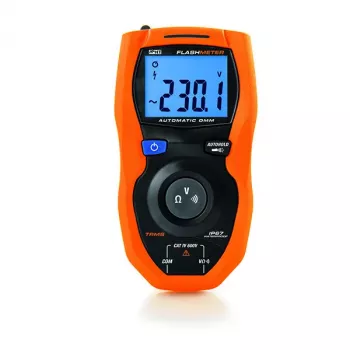 Multímetro digital Flashmeter HT Instruments, à prova de água (IP67), CAT IV 600V, 4000 Counts, True RMS 1010605