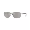 Óculos de sol de aviador Burberry BE3163-10056G para homem, armação preta, lentes degradê cinzentas, 60/17/140 mm