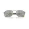 Óculos de sol de aviador Burberry BE3163-10056G para homem, armação preta, lentes degradê cinzentas, 60/17/140 mm