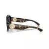 Óculos de sol cat-eye Burberry BE4479U para mulher, armação Light Havana, lentes degradê cinzentas, 58mm BE4479U41066G