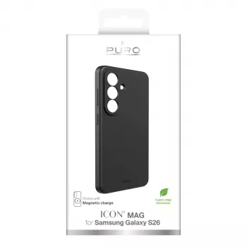 Capa SBS Mobile Icon Mag para Samsung Galaxy S26 – preto PUSGS26ICONMAGBLK