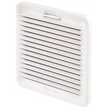 Filtro de saída Finder 7F.02.0.000.5000 para ventiladores de armário elétrico da série 7F.20, G3, IP54, cinzento claro