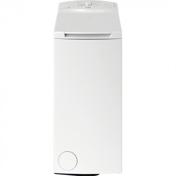 Máquina de lavar de carga superior Whirlpool TDLR6240LEUN, 6 kg, 1200 rpm, branco