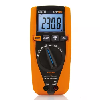 Multímetro digital HT Instruments HT65 CAT III 1000V CAT IV 600V 4000 Counts 1010345