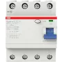 Interruptor diferencial ABB F204AS-63/0.3 4P 63A 300mA Tipo A 2CSF204201R3630