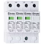 Finder 7P.24.8.275.K110 dispositivo de proteção contra sobretensões Tipo 2 para instalações fotovoltaicas, 3 polos, 1100 V DC, 20 kA (8/20 µs), calha DIN