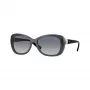 Óculos de sol Vogue VO2943SB31324 para mulher, formato cat-eye, armação rosa transparente, lentes rosa espelhadas, 55mm