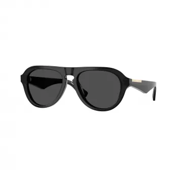 Óculos de sol retangulares Burberry para homem BE4437U, Havana/cinzento-escuro, 55mm BE4437U411287