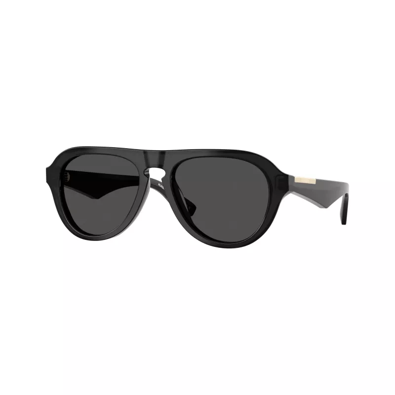 Óculos de sol retangulares Burberry para homem BE4437U, Havana/cinzento-escuro, 55mm BE4437U411287
