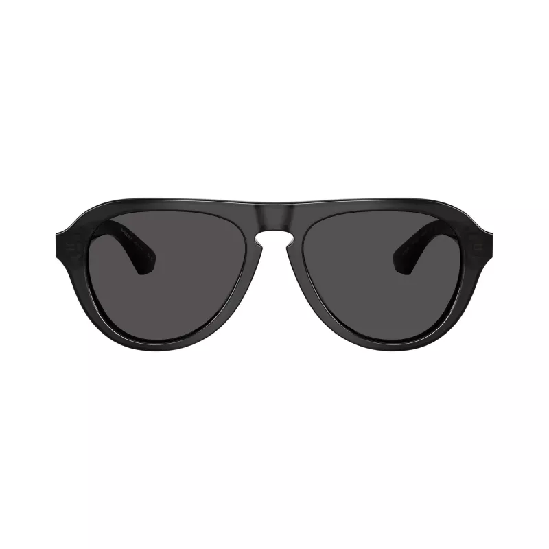 Óculos de sol retangulares Burberry para homem BE4437U, Havana/cinzento-escuro, 55mm BE4437U411287