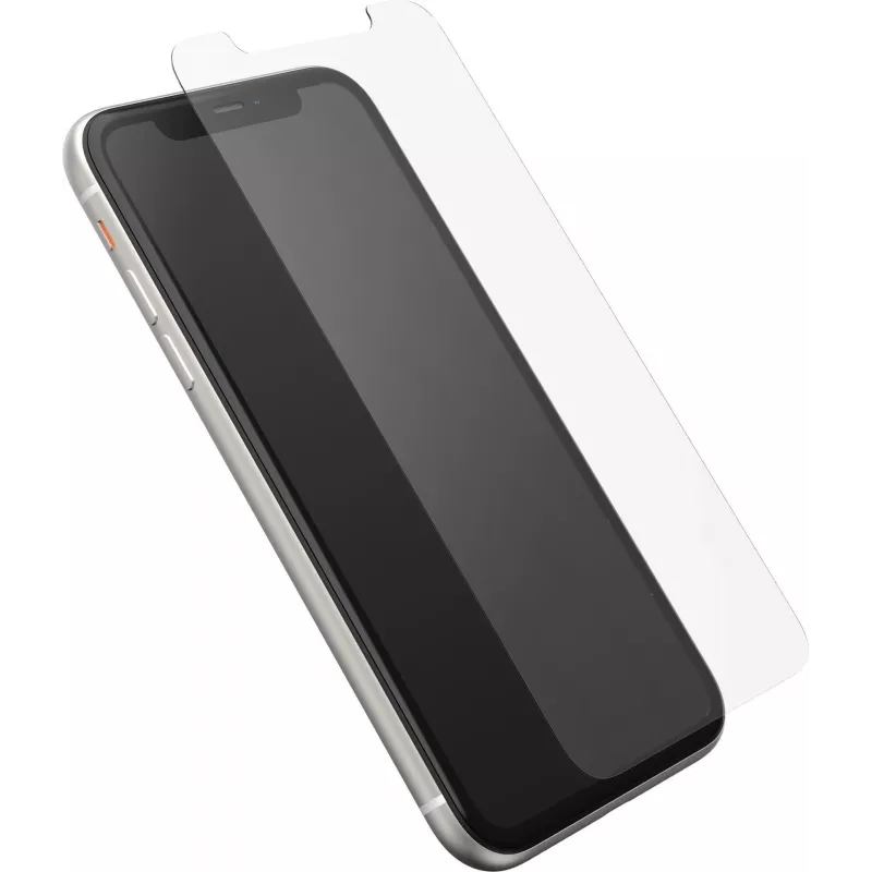 Vidro protetor de ecrã OtterBox Alpha Glass para Apple iPhone 11 / XR – vidro temperado, dureza 9H, resistente a riscos, resistente a estilhaços, compatível com capa, instalação fácil 77-65975