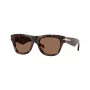 Óculos de sol Burberry para homem BE4438U300273, armação Havana, lentes castanhas degradê, 53/19/145 mm