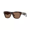 Óculos de sol Burberry para homem BE4438U300273, armação Havana, lentes castanhas degradê, 53/19/145 mm