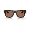 Óculos de sol Burberry para homem BE4438U300273, armação Havana, lentes castanhas degradê, 53/19/145 mm