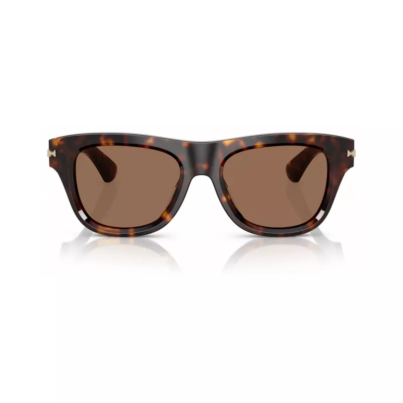 Óculos de sol Burberry para homem BE4438U300273, armação Havana, lentes castanhas degradê, 53/19/145 mm