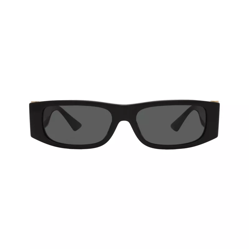 Versace óculos de sol unissexo VE4476UGB187 54mm preto/cinzento