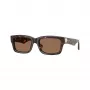 Burberry BE4443-300273 óculos de sol de mulher cat-eye, armação Havana, lentes castanhas degradê, 55mm