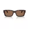 Burberry BE4443-300273 óculos de sol de mulher cat-eye, armação Havana, lentes castanhas degradê, 55mm