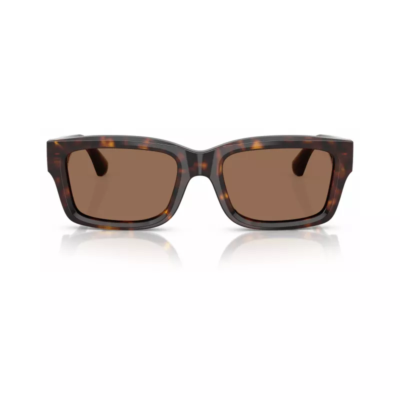 Burberry BE4443-300273 óculos de sol de mulher cat-eye, armação Havana, lentes castanhas degradê, 55mm