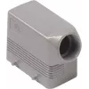 ILME MHO10.20 caixa com entrada lateral tamanho 57.27 alumínio fundido cinzento fecho de 4 parafusos M20