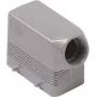 ILME MHO10.20 caixa com entrada lateral tamanho 57.27 alumínio fundido cinzento fecho de 4 parafusos M20