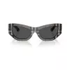 Burberry BE4450U414787 óculos de sol de mulher Dark Havana/Dark Grey 54/19/140 mm