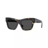 Burberry BE4449F410687 óculos de sol de mulher, armação Havana, lentes castanhas, 53/19/140 mm