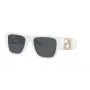 Versace VE4403-314-87 óculos de sol de mulher cat-eye, lentes cinzentas, 57mm