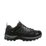CMP Sapatos de trekking Rigel Low para homem - Antracite/Laranja Fluo, EU 43