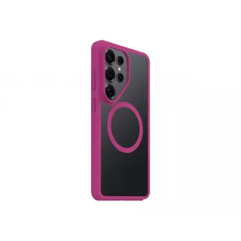 OtterBox React Series Capa para Samsung Galaxy S26 Ultra – transparente/rosa com MagSafe 77-99946