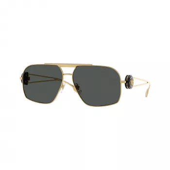 Versace VE2269-100287 Óculos de sol de mulher dourado/cinzento 60/14/140 mm