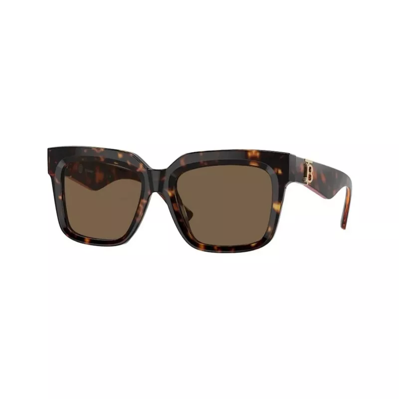 Burberry BE4419-300273 óculos de sol de mulher, armação Havana, lentes castanhas degradê, 54mm