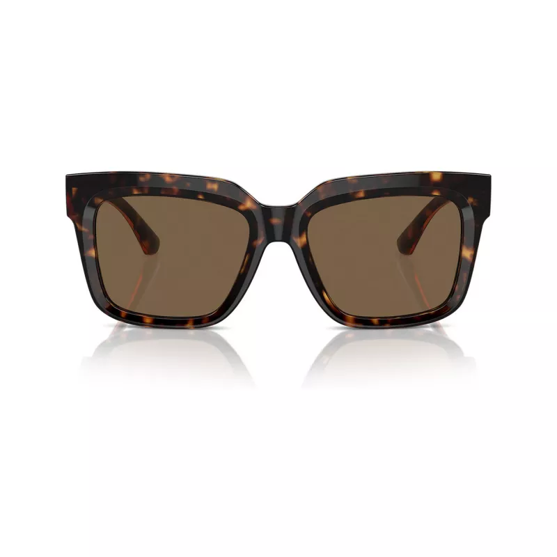 Burberry BE4419-300273 óculos de sol de mulher, armação Havana, lentes castanhas degradê, 54mm