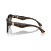 Burberry BE4420U300273 óculos de sol de mulher, quadrados, armação Dark Havana, lentes castanhas degradê, 55mm