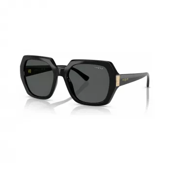 VOGUE mulher VO5612SBW4487 óculos de sol quadrados preto/cinzento 55mm