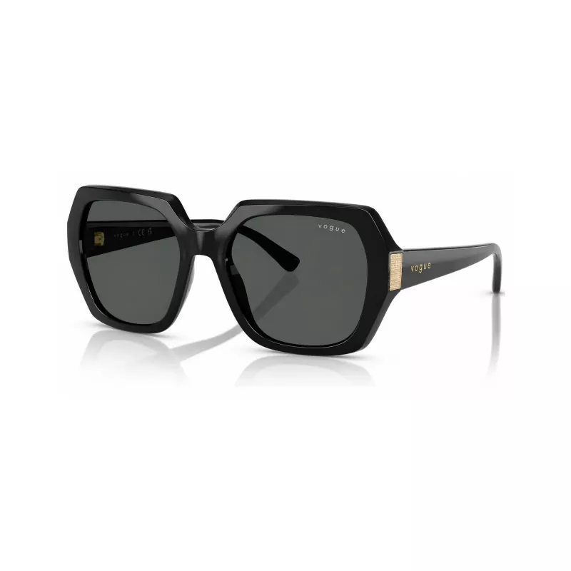 VOGUE mulher VO5612SBW4487 óculos de sol quadrados preto/cinzento 55mm