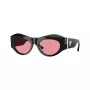 Versace VE4477U 532084 óculos de sol de mulher, armação Havana, lentes castanhas degradê, 52mm