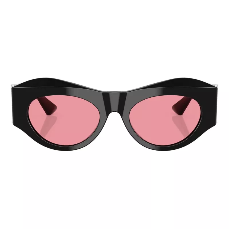Versace VE4477U 532084 óculos de sol de mulher, armação Havana, lentes castanhas degradê, 52mm