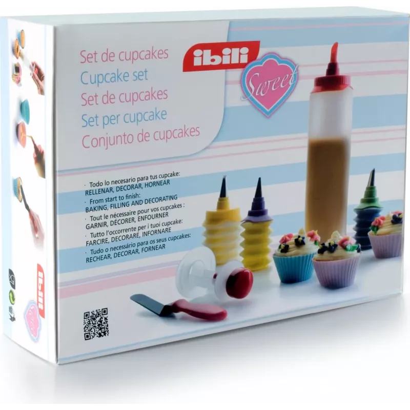 IBILI Conjunto de decoração para cupcakes