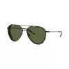 Emporio Armani óculos de sol de homem retangulares EA2163-300171 preto/cinzento 56mm
