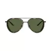Emporio Armani óculos de sol de homem retangulares EA2163-300171 preto/cinzento 56mm