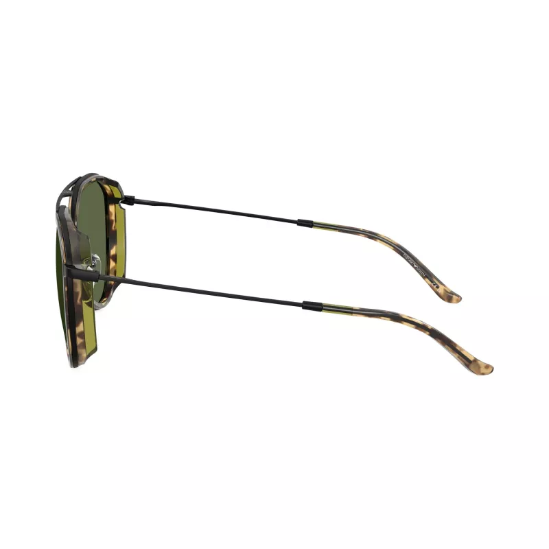 Emporio Armani óculos de sol de homem retangulares EA2163-300171 preto/cinzento 56mm