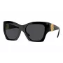 Versace VE4452 GB1/87 Óculos de sol de mulher Cat-Eye Preto/Cinzento 54mm