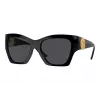 Versace VE4452 GB1/87 Óculos de sol de mulher Cat-Eye Preto/Cinzento 54mm
