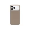 OtterBox Symmetry Series Capa traseira para Apple iPhone 17 Pro Max – Compatível com MagSafe – pele de cato, íman, poliuretano – Gray Comfort (Bege) 77-99073