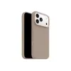 OtterBox Symmetry Series Capa traseira para Apple iPhone 17 Pro Max – Compatível com MagSafe – pele de cato, íman, poliuretano – Gray Comfort (Bege) 77-99073